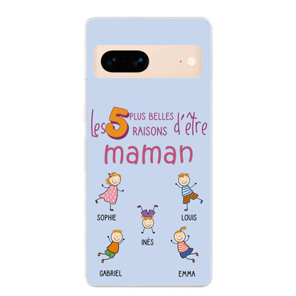 Les plus belles raisons - Coque de téléphone personnalisée