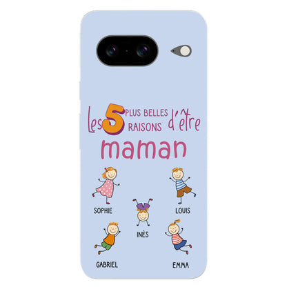 Les plus belles raisons - Coque de téléphone personnalisée