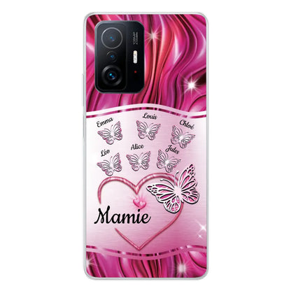 Papillons scintillants - Coque de téléphone personnalisée