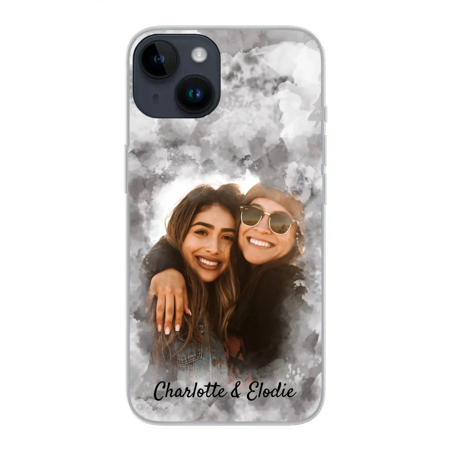 Votre photo (style aquarelle) - Coque de téléphone personnalisée