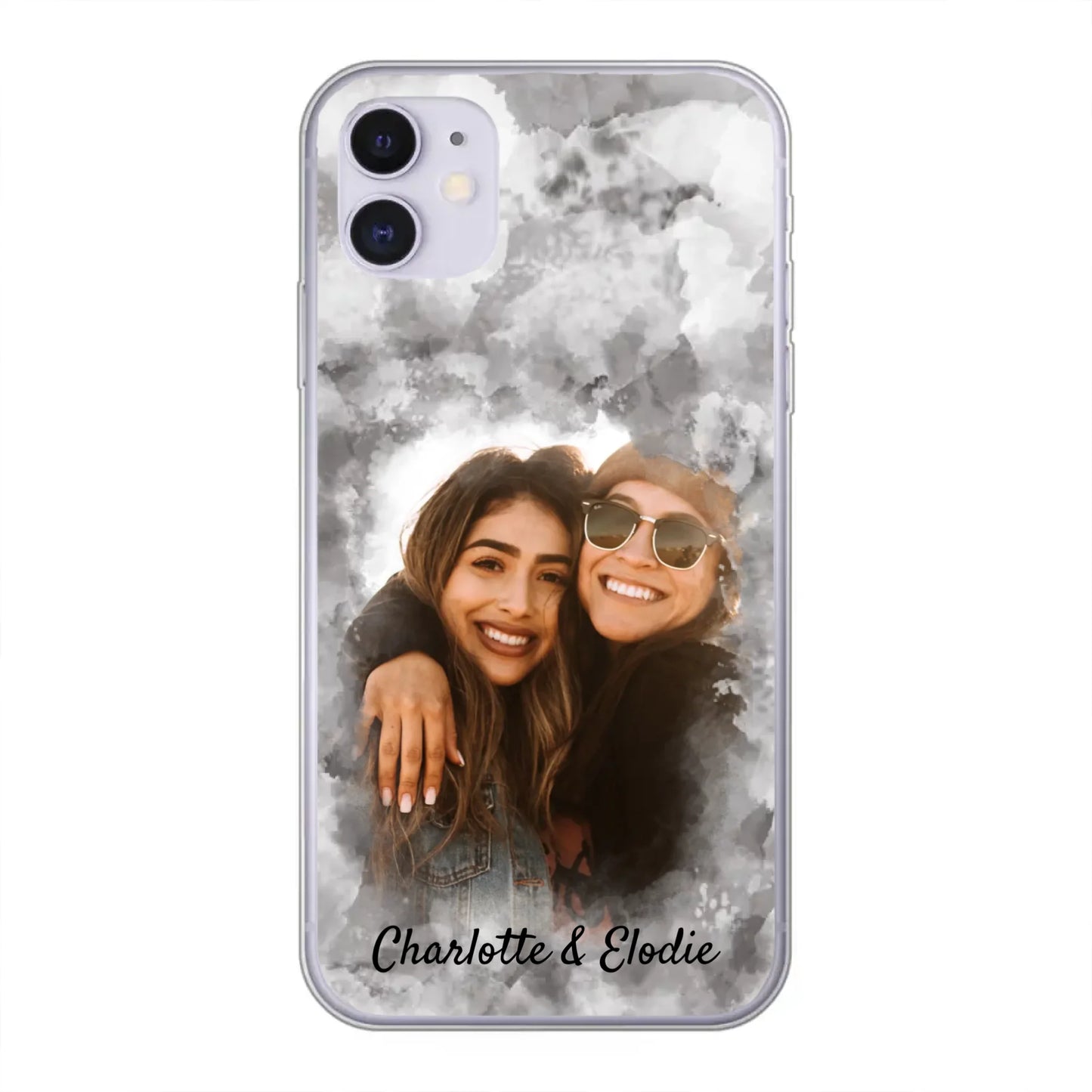 Votre photo (style aquarelle) - Coque de téléphone personnalisée