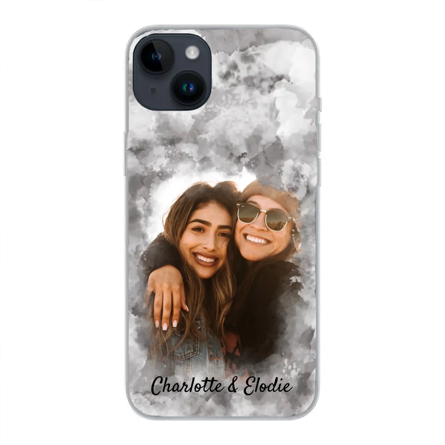 Votre photo (style aquarelle) - Coque de téléphone personnalisée