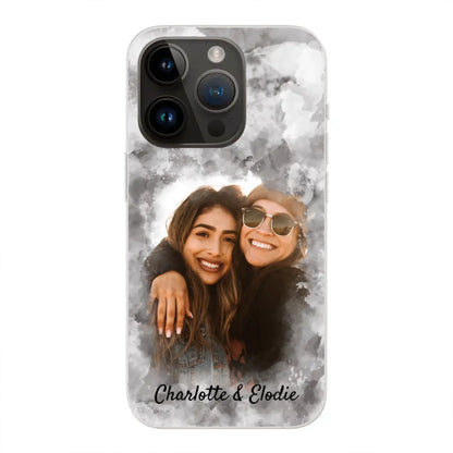 Votre photo (style aquarelle) - Coque de téléphone personnalisée