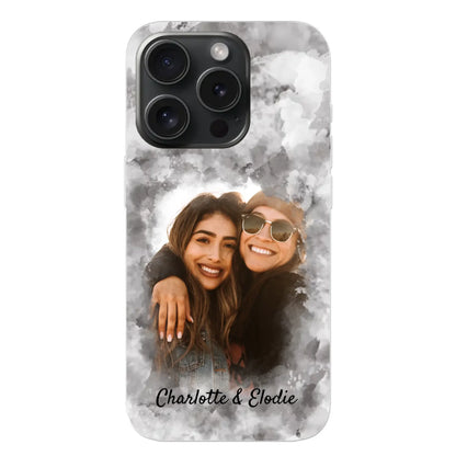 Votre photo (style aquarelle) - Coque de téléphone personnalisée