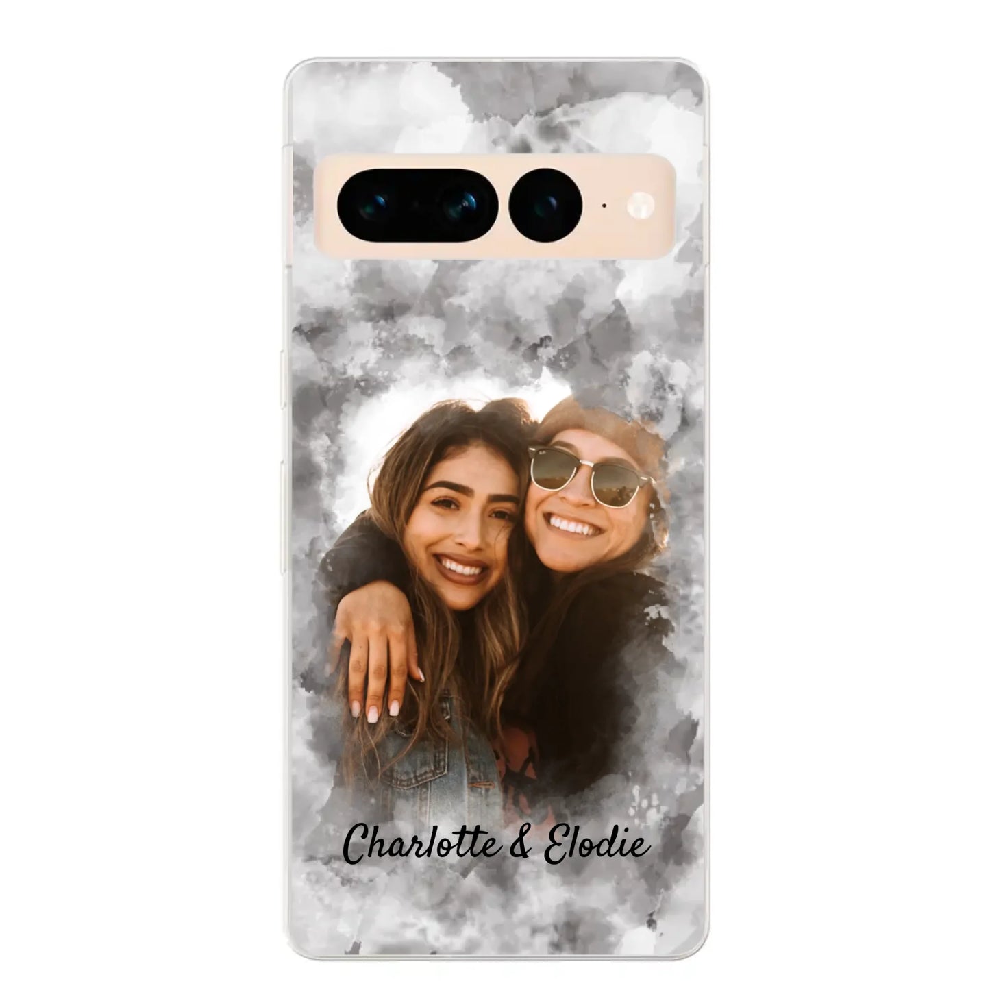 Votre photo (style aquarelle) - Coque de téléphone personnalisée