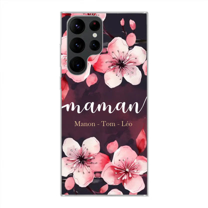 Amour des fleurs - Coque de téléphone personnalisée