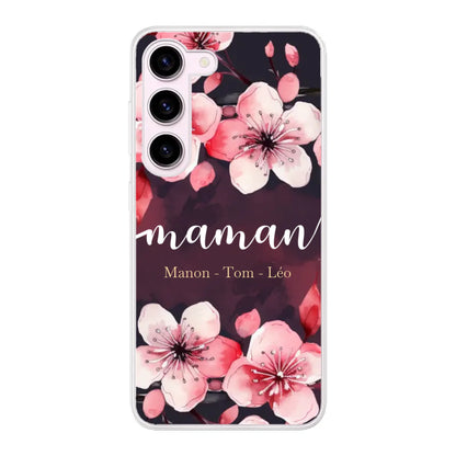 Amour des fleurs - Coque de téléphone personnalisée