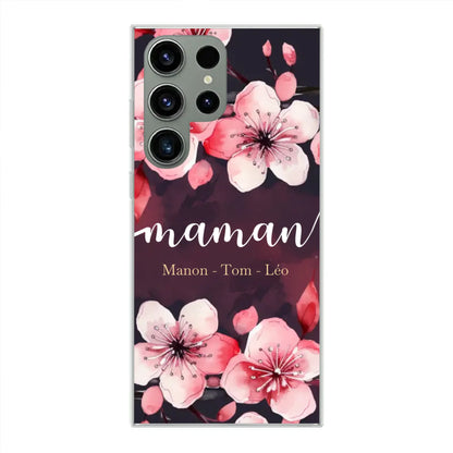 Amour des fleurs - Coque de téléphone personnalisée