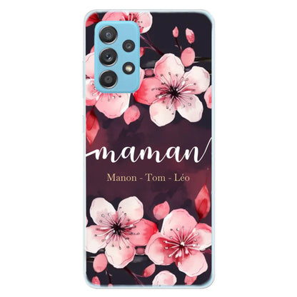 Amour des fleurs - Coque de téléphone personnalisée