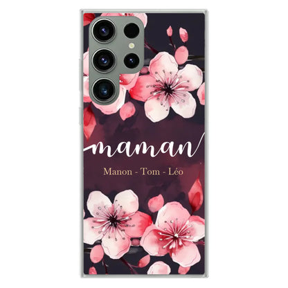 Amour des fleurs - Coque de téléphone personnalisée