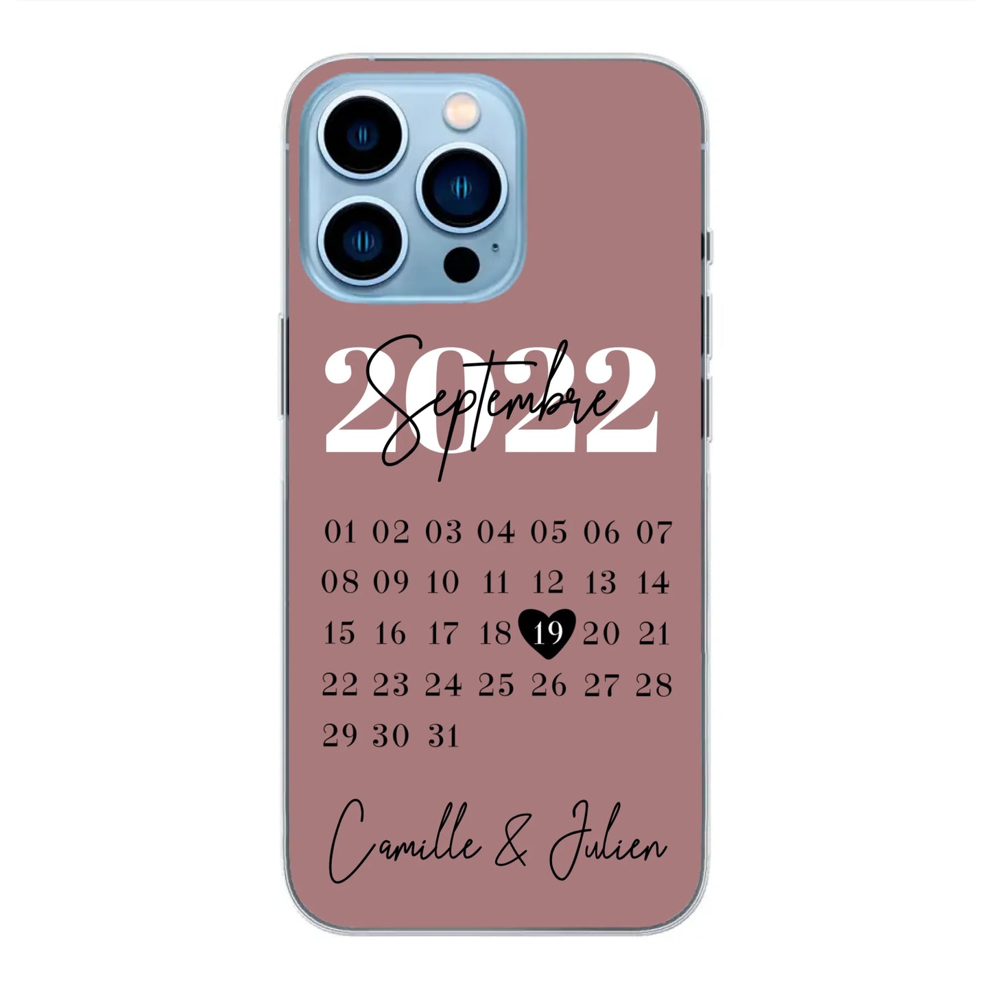 Un jour spécial - Coque de téléphone personnalisée