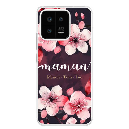 Amour des fleurs - Coque de téléphone personnalisée