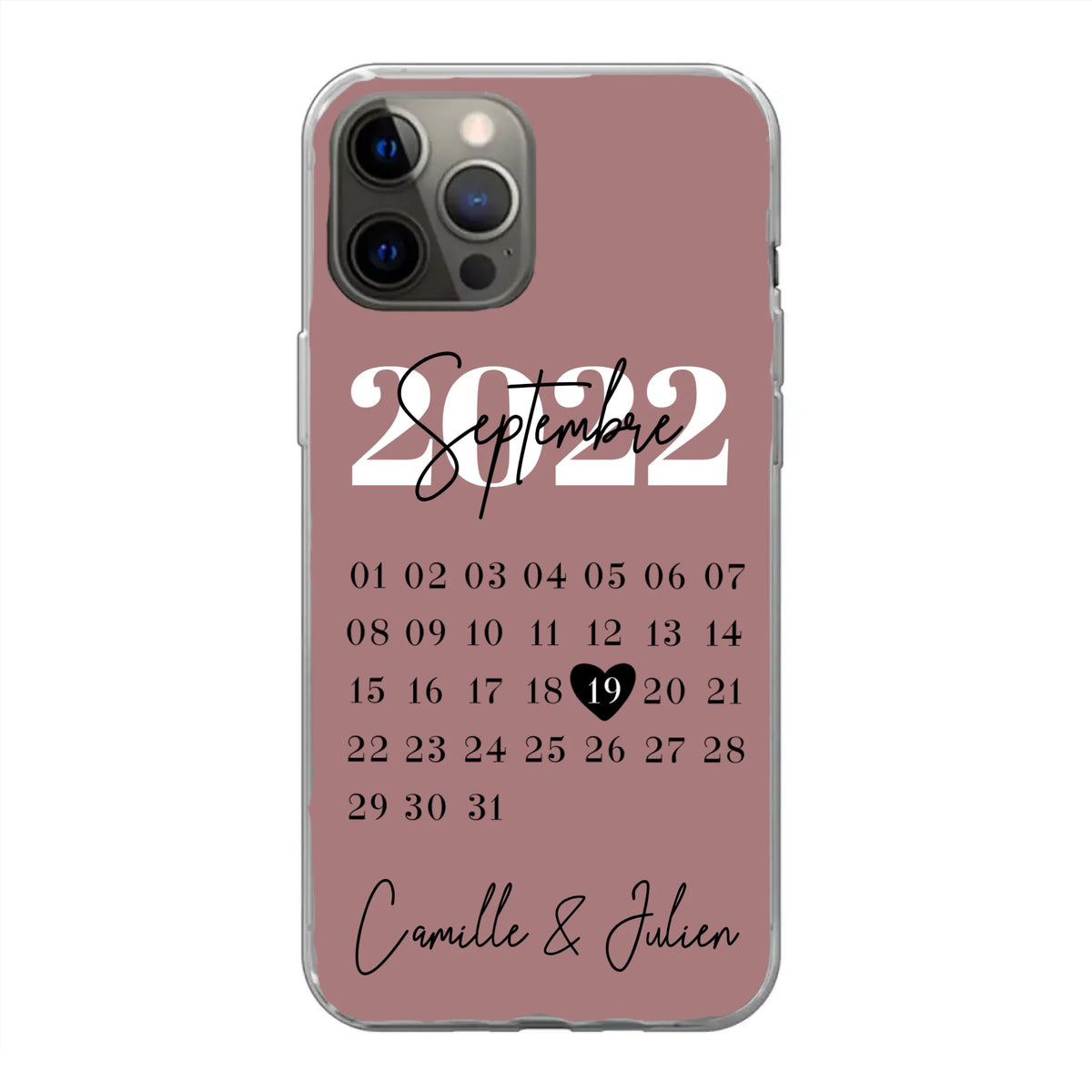 Un jour spécial - Coque de téléphone personnalisée