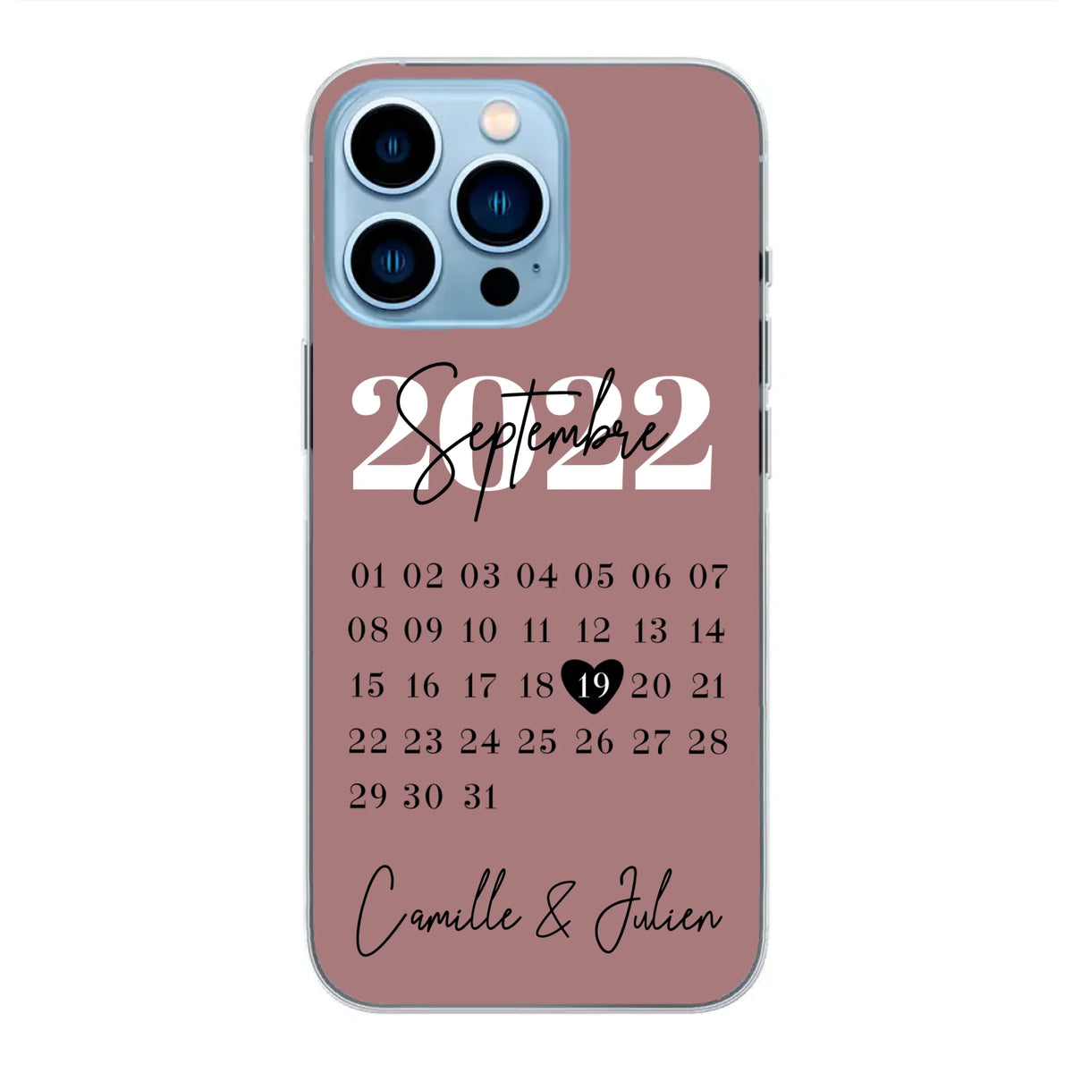 Un jour spécial - Coque de téléphone personnalisée