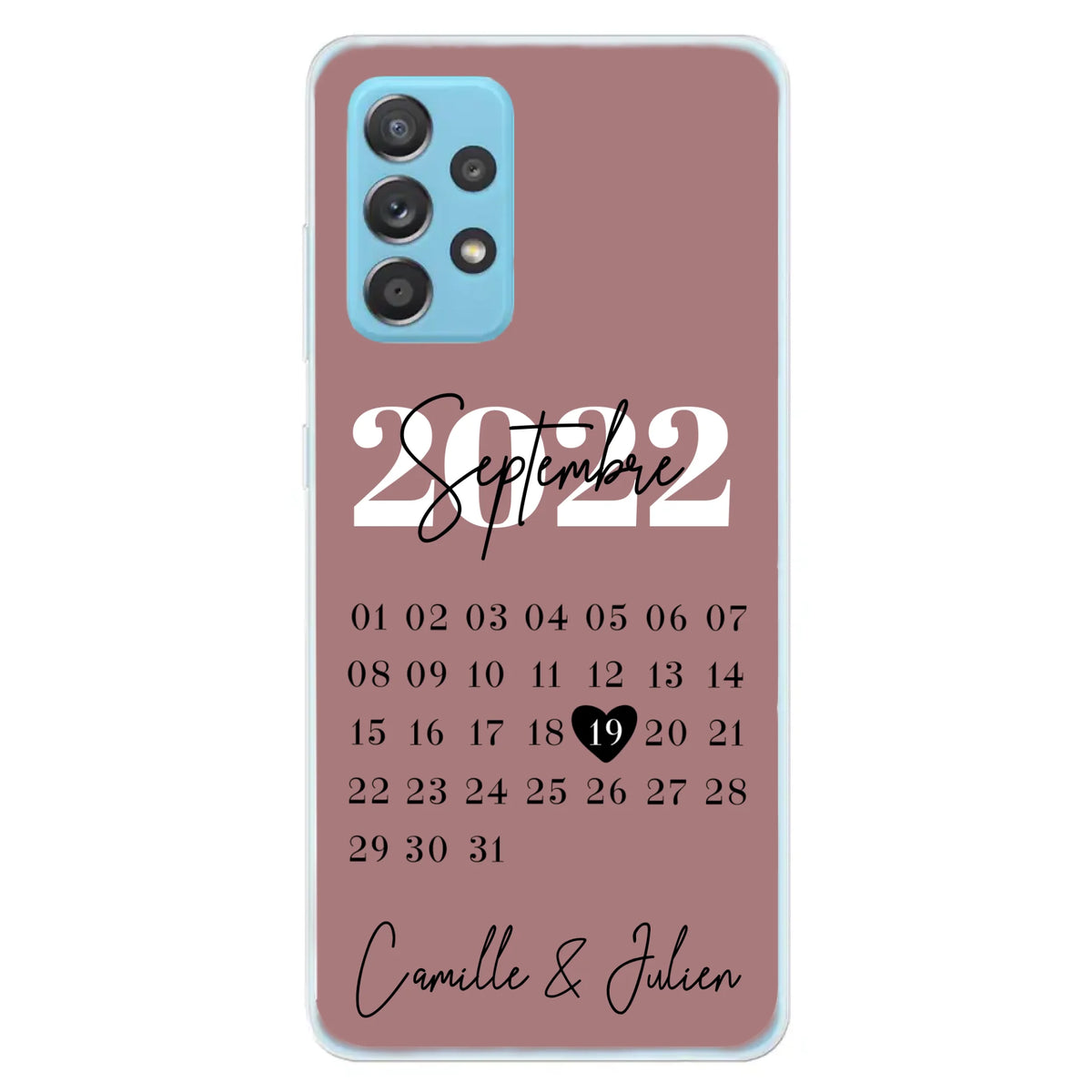 Un jour spécial - Coque de téléphone personnalisée