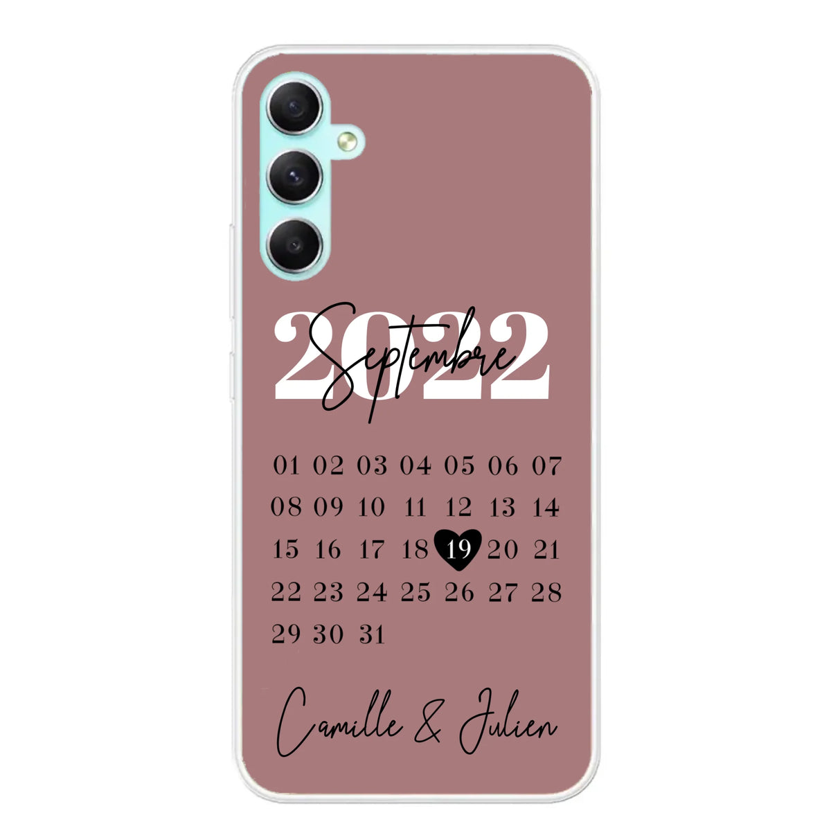 Un jour spécial - Coque de téléphone personnalisée