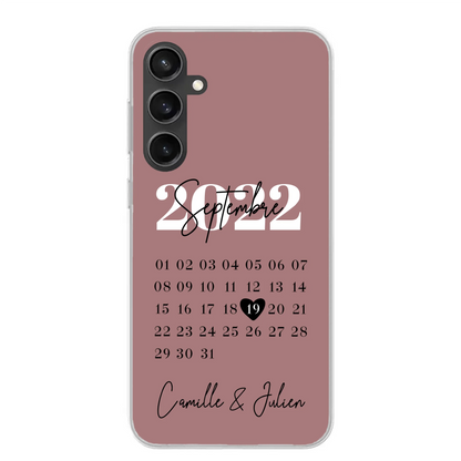 Un jour spécial - Coque de téléphone personnalisée